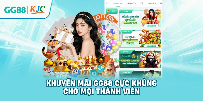 Khuyến mãi GG88 dành cho thành viên